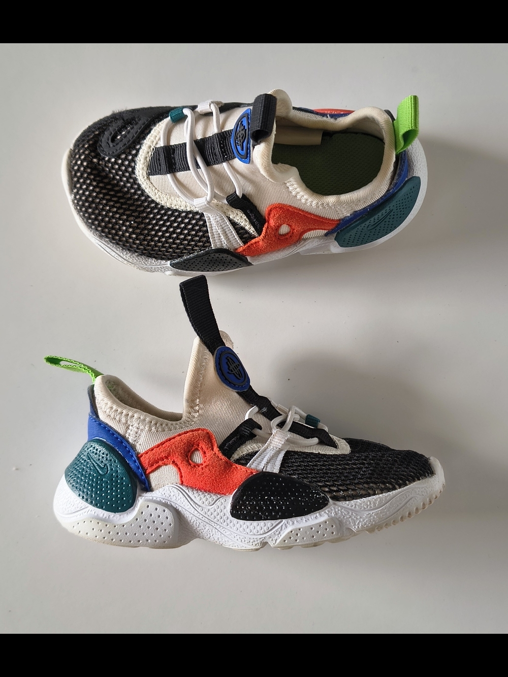 Nike Air Huarache E.D.G.E TXT Water Duck Sneakers Kids Multi Color• 7C